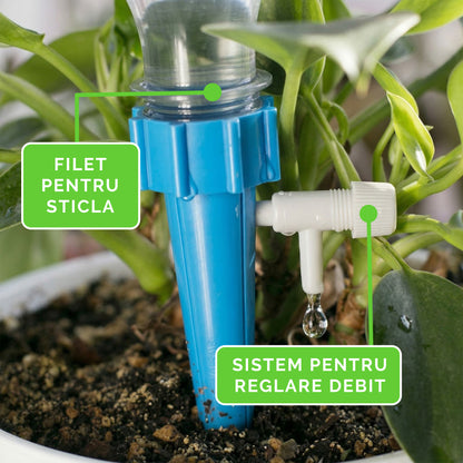 Picurător Reglabil pentru Irigații – 10+10 Cadou 🎁